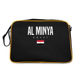 Al Minya Egypt - Retro Bag - black/gold - Back