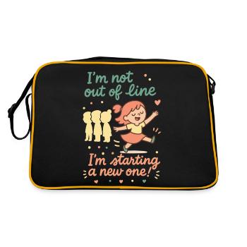 Ballet Love Real Girls Start New Line - Retro Bag - black/gold - Back