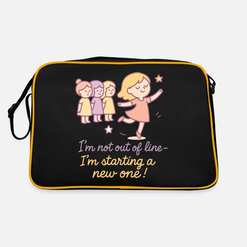 Ballett Lieben Echtes Mädchen Echte Ballett Retro Tasche