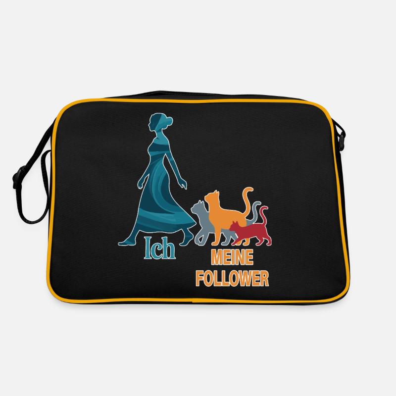 Moi et mes abonnés – Cat Humor Design Sac Retro