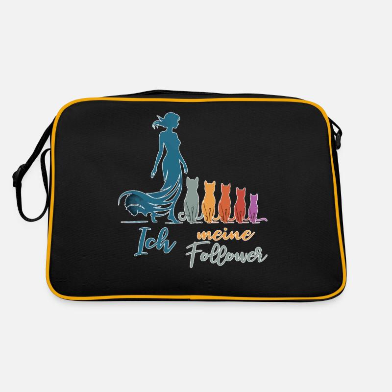 Moi et mes abonnés – Cat Humor Design Sac Retro
