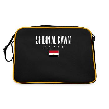 Shibin Al Kawm Egypt - Retro Bag - black/gold - Back