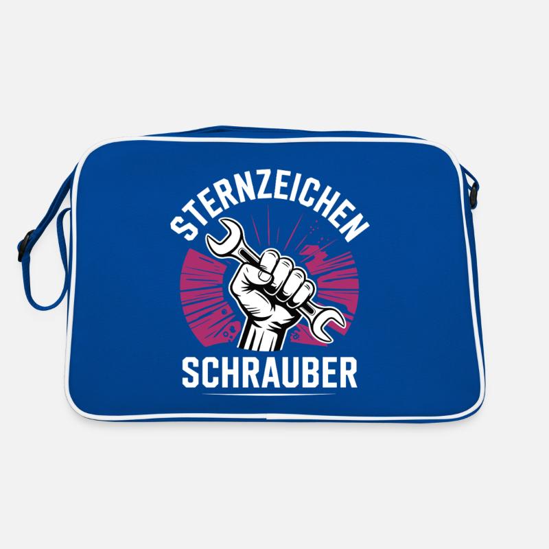 Sternzeichen Schrauber – Retro Tasche