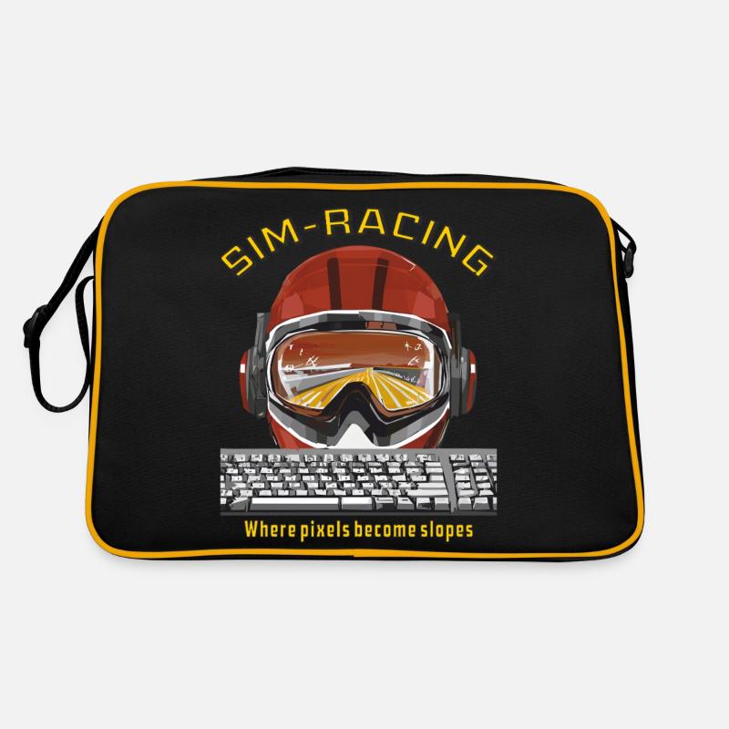 SIM RACING Là où les pixels deviennent des pentes Sac Retro