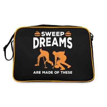Curling Sport Curling - Retro Bag - black/gold - Back