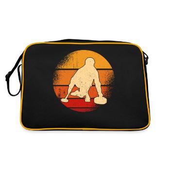 Curling Sport Curling - Retro Bag - black/gold - Back