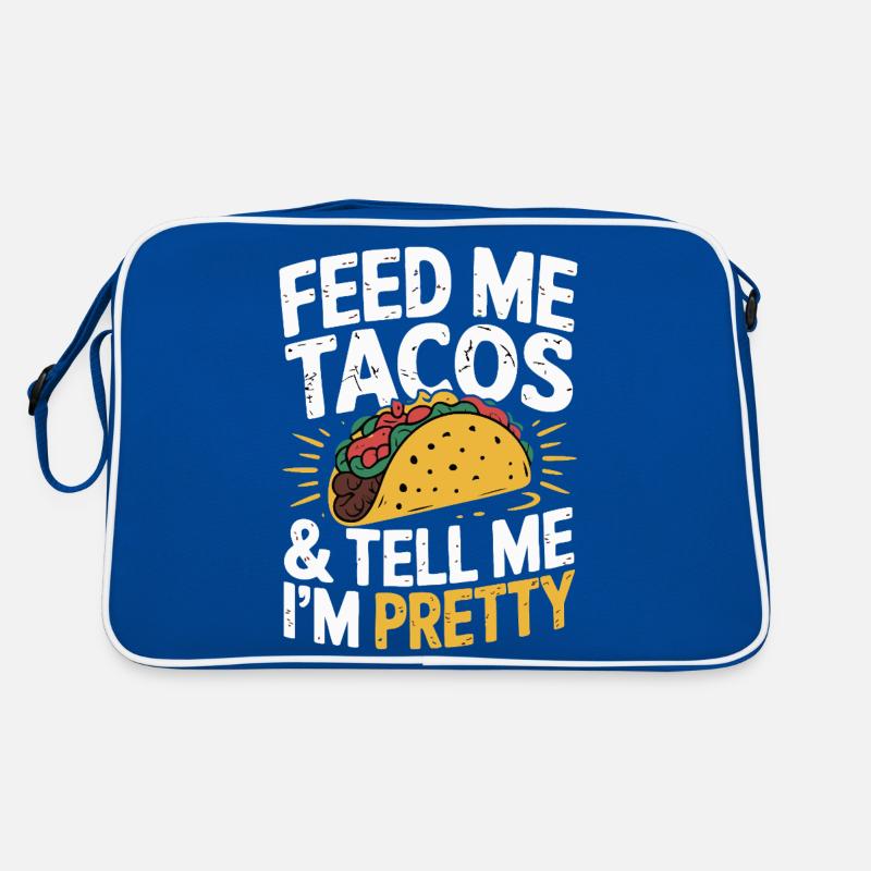 Taco Design - Feed Me & Say I'm Pretty Retro Bag