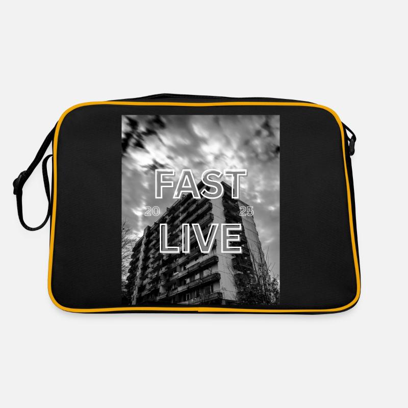 De bons sentiments dans une conception de vie rapide Sac Retro