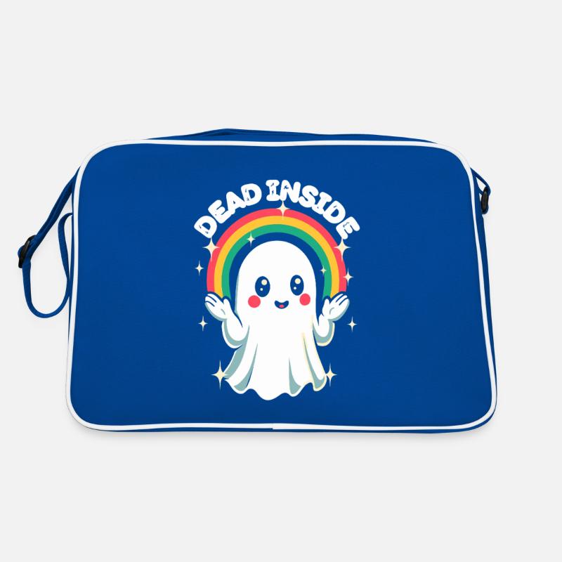 Dead Inside - Cute Ghost Retro Bag