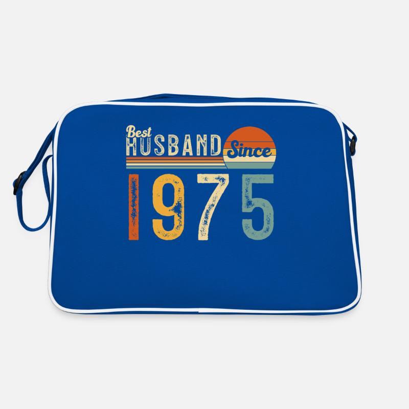 Bester Ehemann seit 1975 Retro Tasche