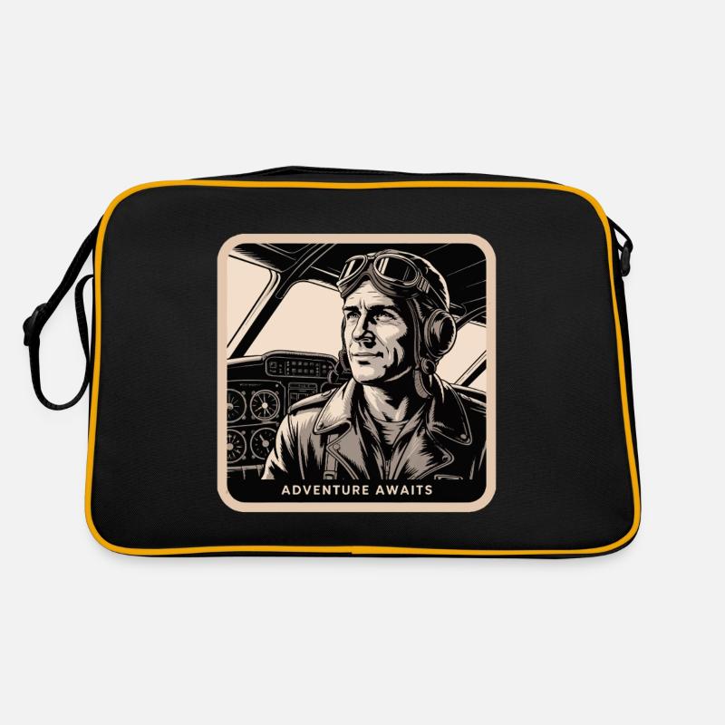 PILOTE, L’AVENTURE VOUS ATTEND Sac Retro
