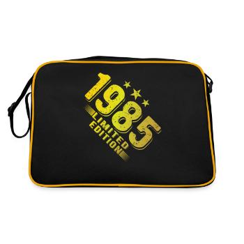 1985 Drôle Cadeau d’Anniversaire 40ème Anniversaire - Sac Retro - noir/or - Dos