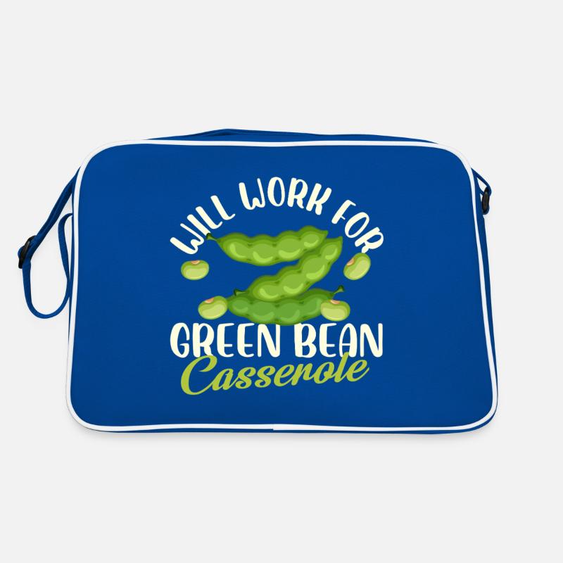 Will Work for Green Bean Casserole Design Retro Tasche