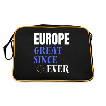 L’EUROPE GRANDE DEPUIS TOUJOURS - Sac Retro - noir/or - Dos