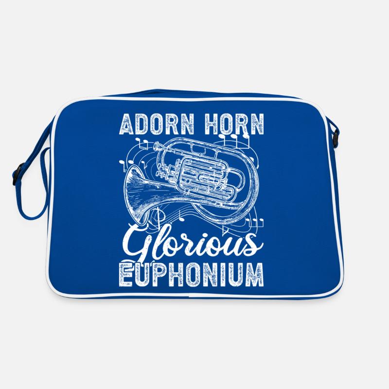 Bariton Player Adorn Horn Glorious Euphonium Retro Tasche