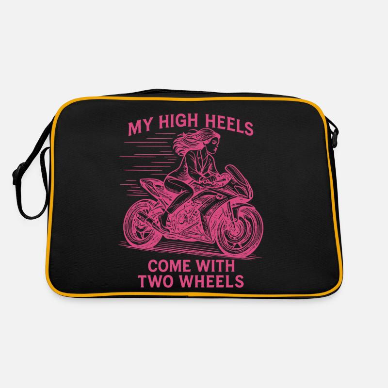 Mes talons hauts sont équipés de deux roues Sac Retro