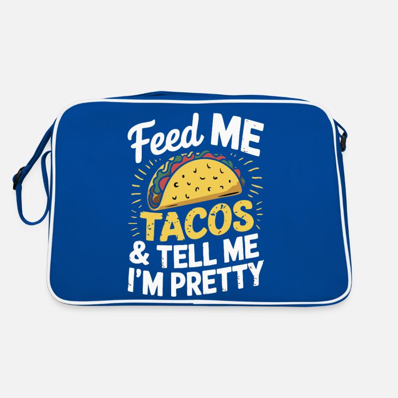 Taco Design - Feed Me & Say I'm Pretty Retro Bag
