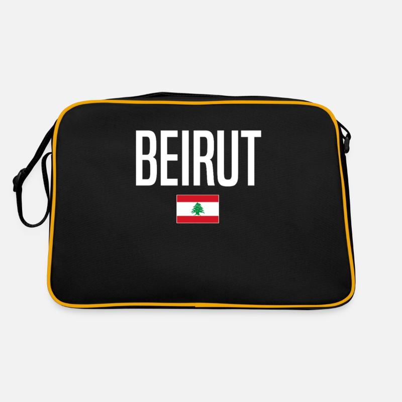 Beirut Libanon Retro Tasche
