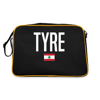 Tyre Lebanon - Retro Bag - black/gold - Back