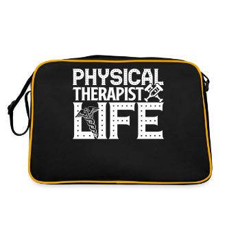 Physical Therapist Physical Life - Retro Bag - black/gold - Back