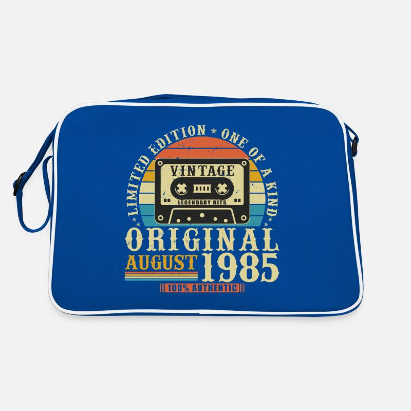 August 1985 Retro Vintage Geburtstagsgeschenk Retro Tasche