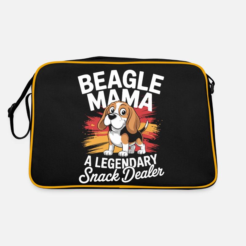 Beagle Mama, Legendary Snack Dealer Retro Bag