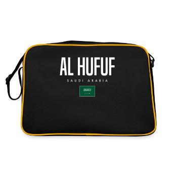 Al Hufuf, Arabie saoudite - Sac Retro - noir/or - Dos