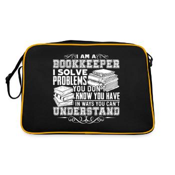 Bookkeeper Bookkeeper Solve Problems - Retro Bag - black/gold - Back