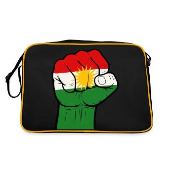 Faust Kurdistan - Sac Retro - noir/or - Dos