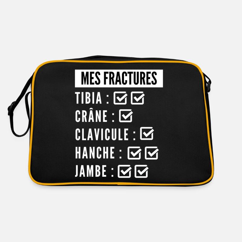 Liste des mes fractures Sac Retro