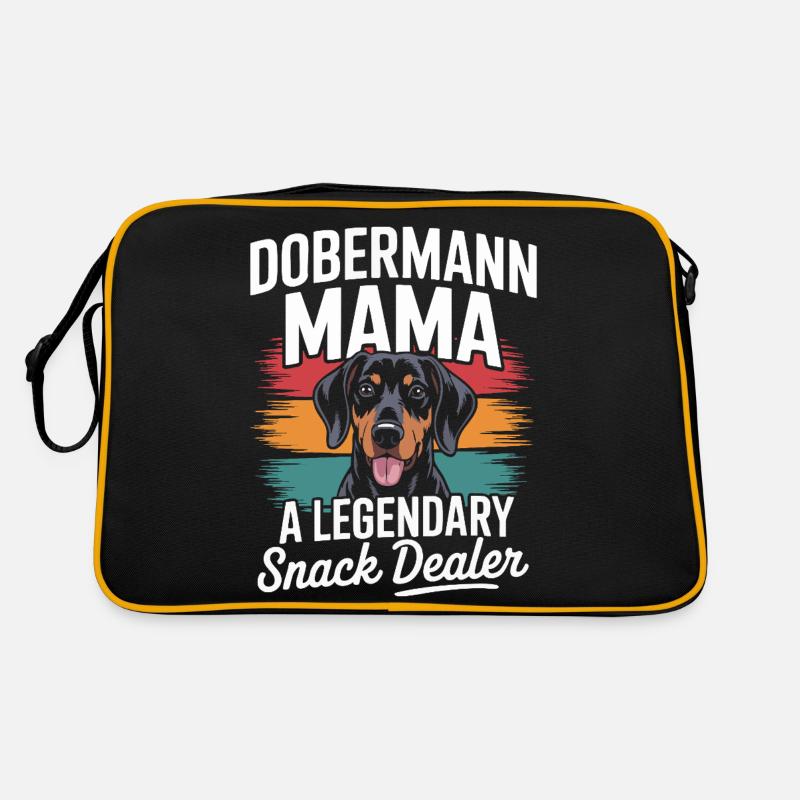 Doberman Mama, marchande de collations légendaire Sac Retro