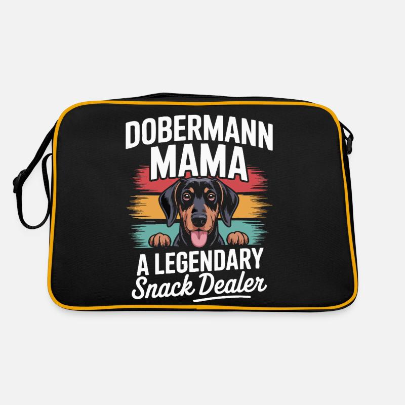 Doberman Mama, marchande de collations légendaire Sac Retro