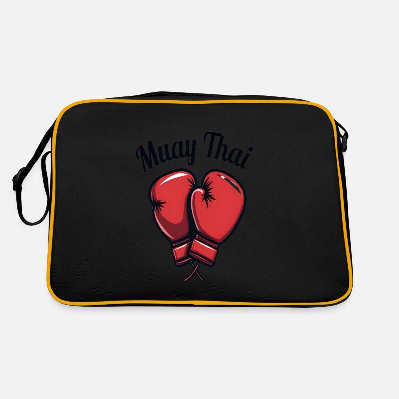 Drôle Muay Thai Boxe Muay Thai Sac Retro