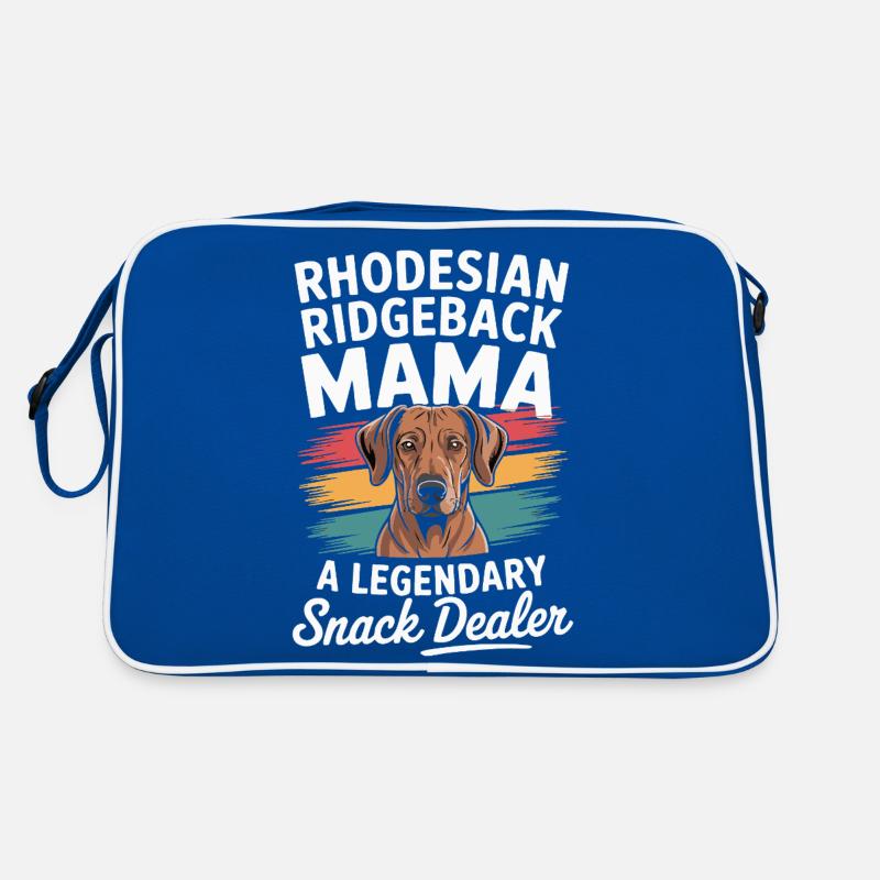 Rhodesian Ridgeback Mama, Legendärer Snack-Dealer Retro Tasche