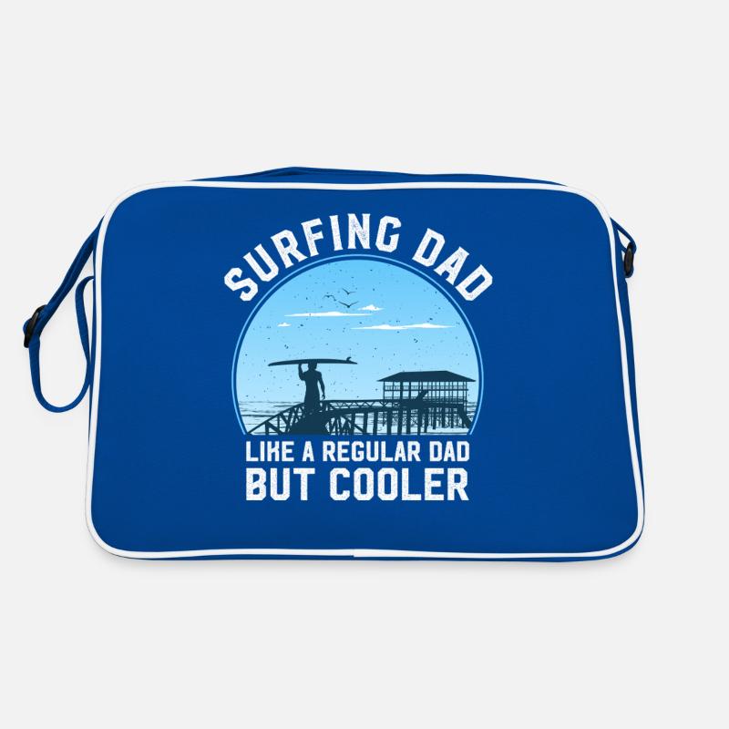 Surfing Dad Like a Regular Dad But Cooler Retro Bag