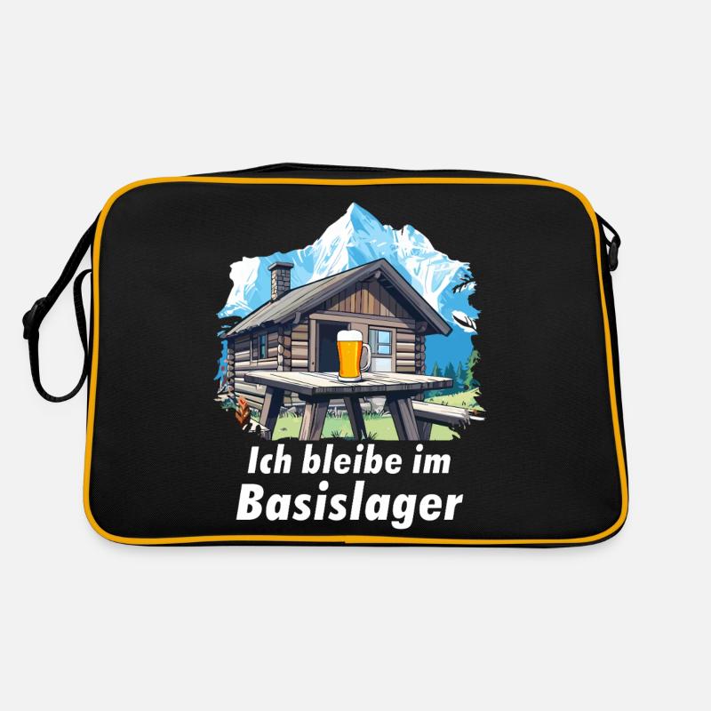 Je reste au camp de base Sac Retro