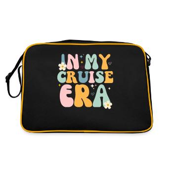 In My Cruise Era / Vacation for Ocean & Ship Lover - Retro Bag - black/gold - Back