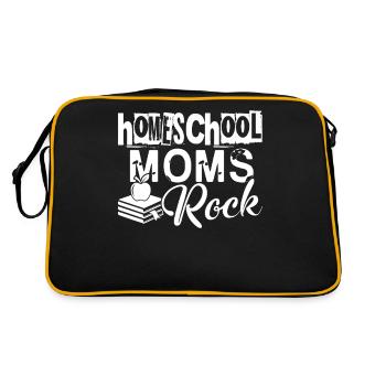 Homeschool Homeschool Moms - Retro Bag - black/gold - Back