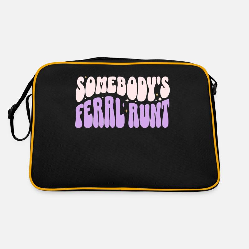Somebody’s Feral Aunt Retro Bag