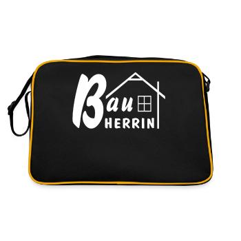 CLIENT - Retro Bag - black/gold - Back