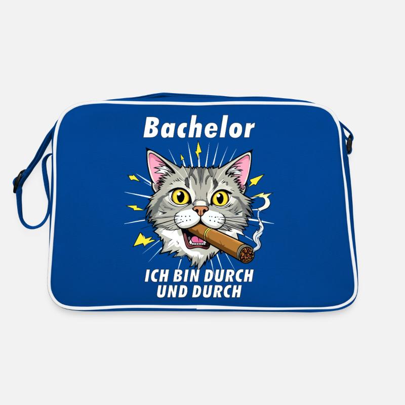 KATZE Zigarre Bachelor Retro Tasche