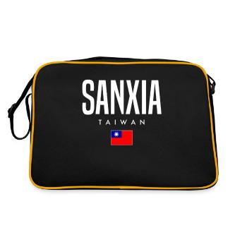 Sanxia, Taïwan - Sac Retro - noir/or - Dos