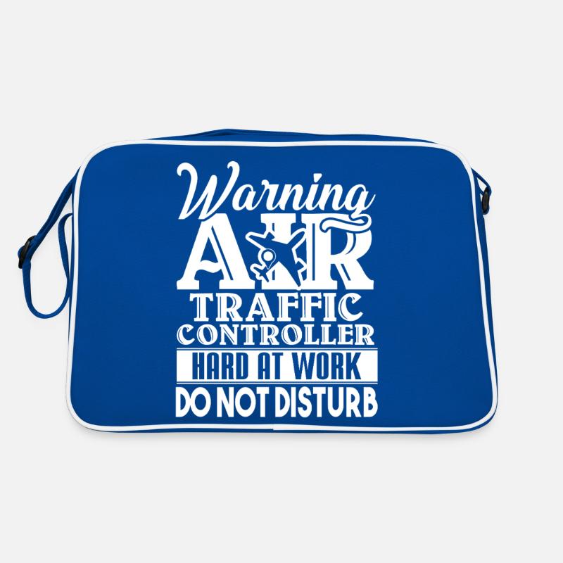 Air Traffic Controller Warning Sign Retro Bag
