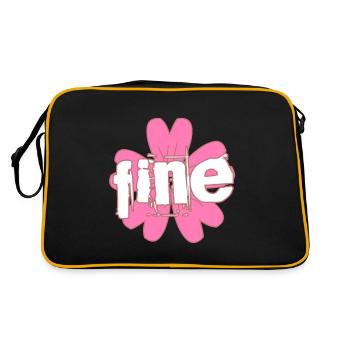 Bien - Sac Retro - noir/or - Dos
