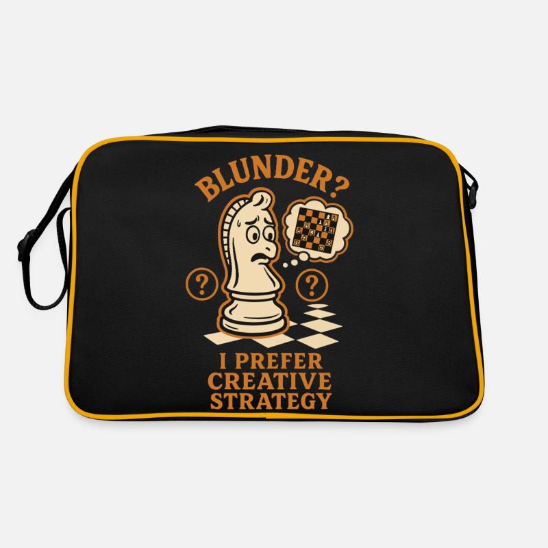 Blunder Creative Strategy Chess Player Retro Bag