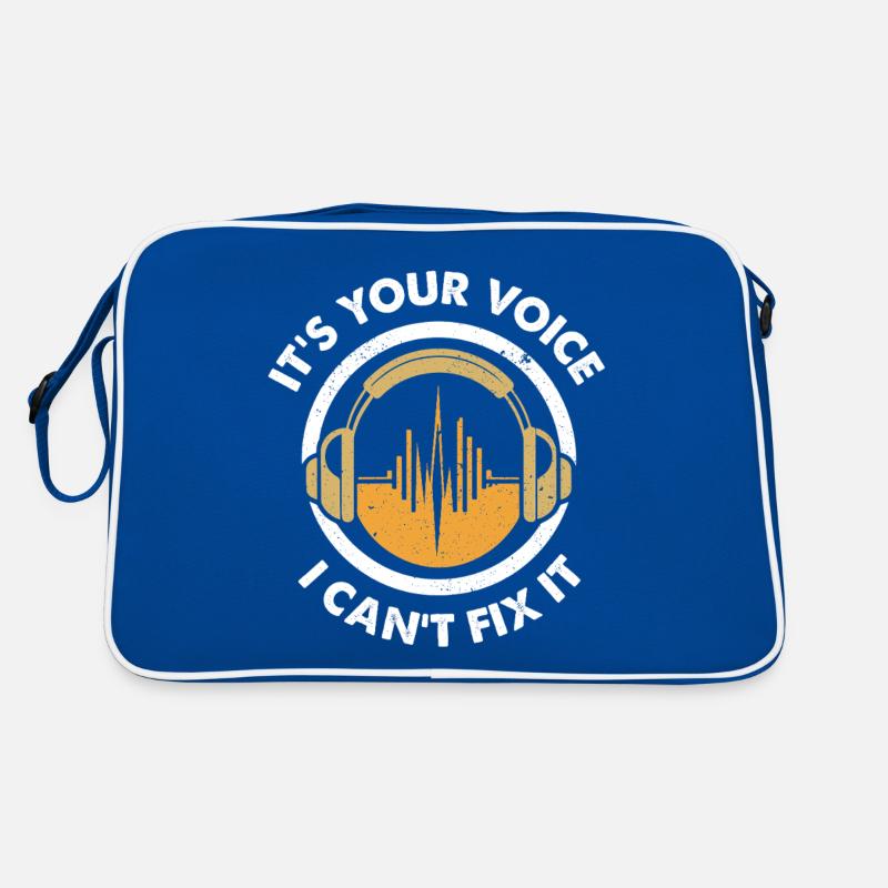 Funny Audio Engineer Quote Design Retro Tasche