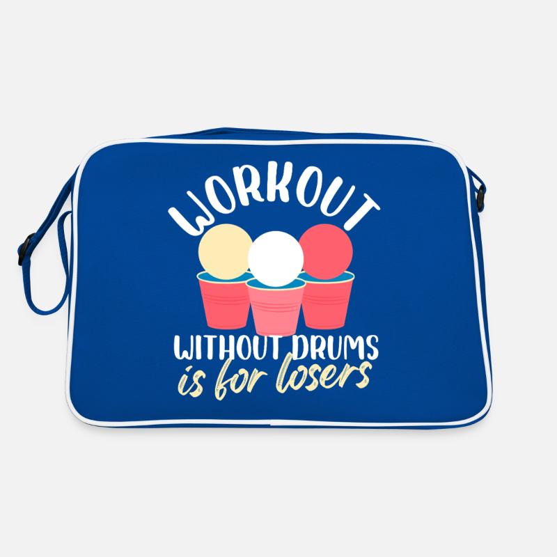 Fun Workout Drums Design Retro Bag