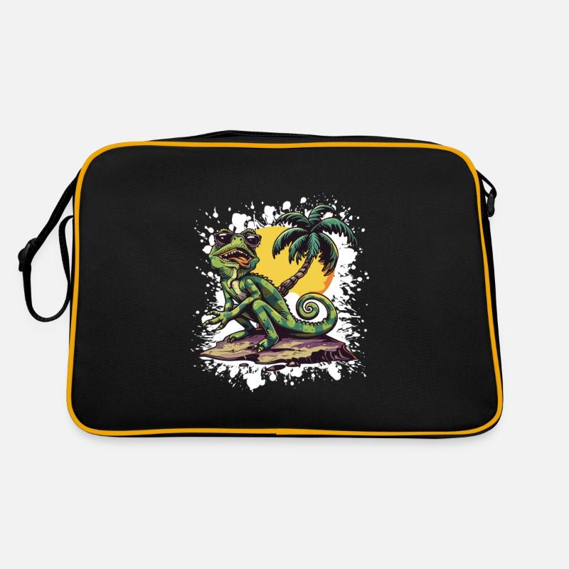 Vacances d’été Chameleon Sac Retro