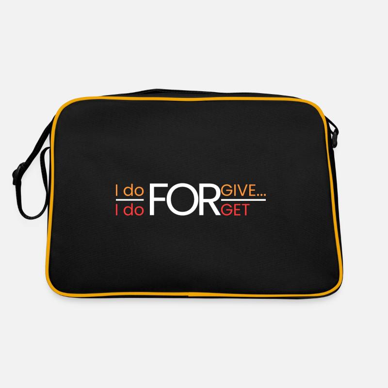 I forgive... I forget Retro Bag