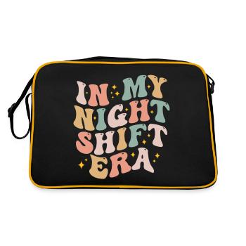 In My Night Shift Era Retro Night Shift - Nurse - Sac Retro - noir/or - Dos